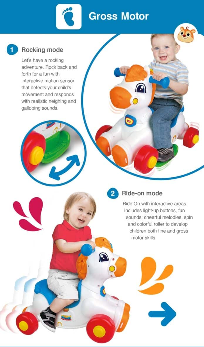 Winfun Cheval à bascule Junior Rider 5