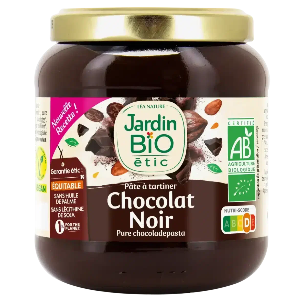 Jardin Bio étic Pâte à Tartiner Cacao Noir 350g