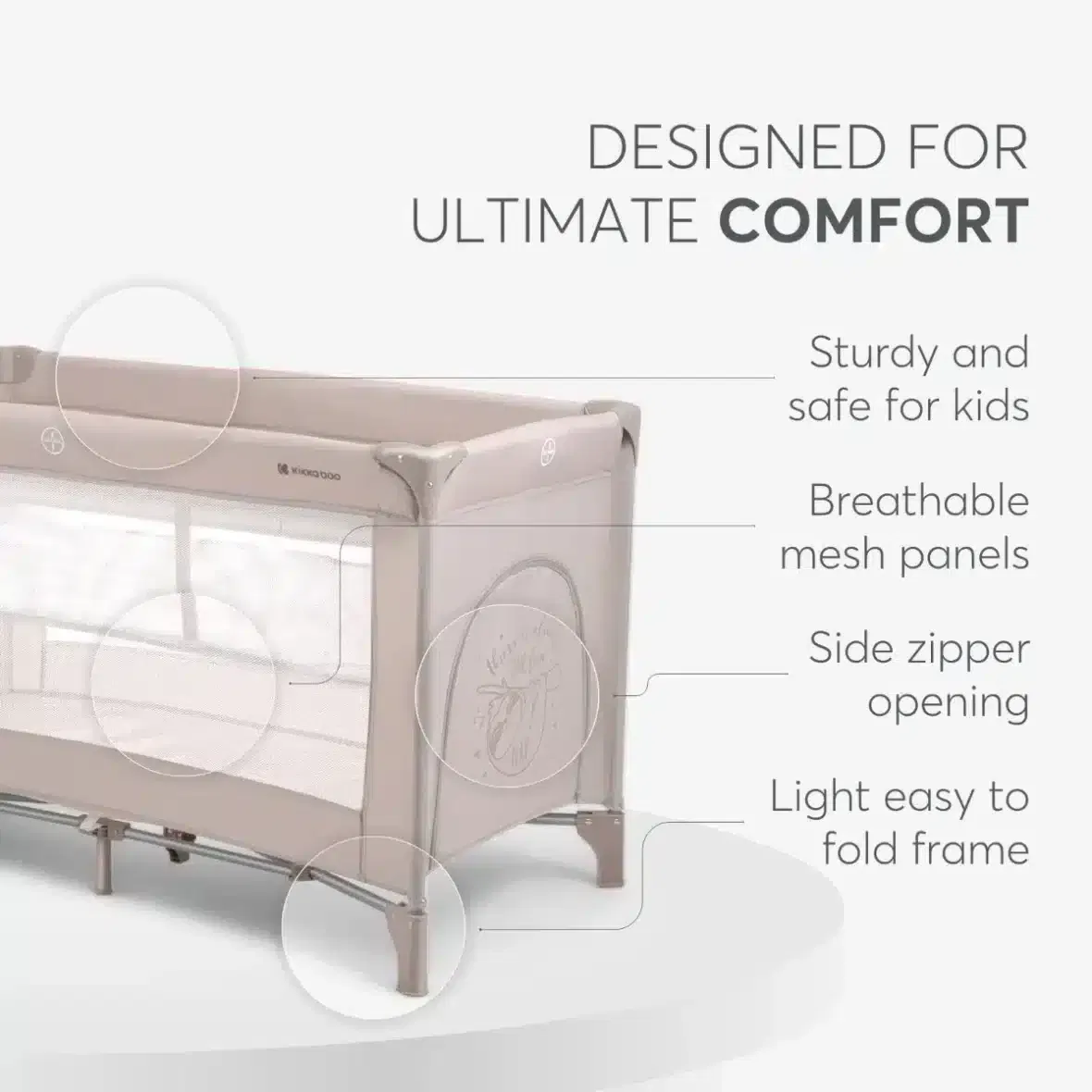 Bebemaman Kikkaboo Lit parapluie So Gifted 2 niveaux 2