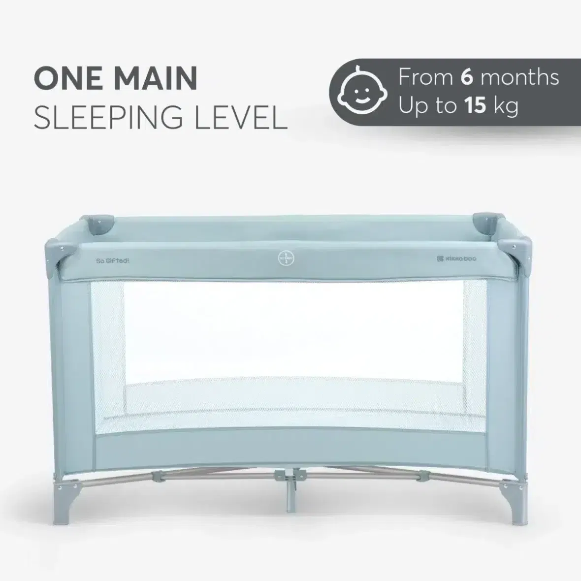 Bebemaman Kikkaboo Lit parapluie So Gifted Mint 1 niveau 1