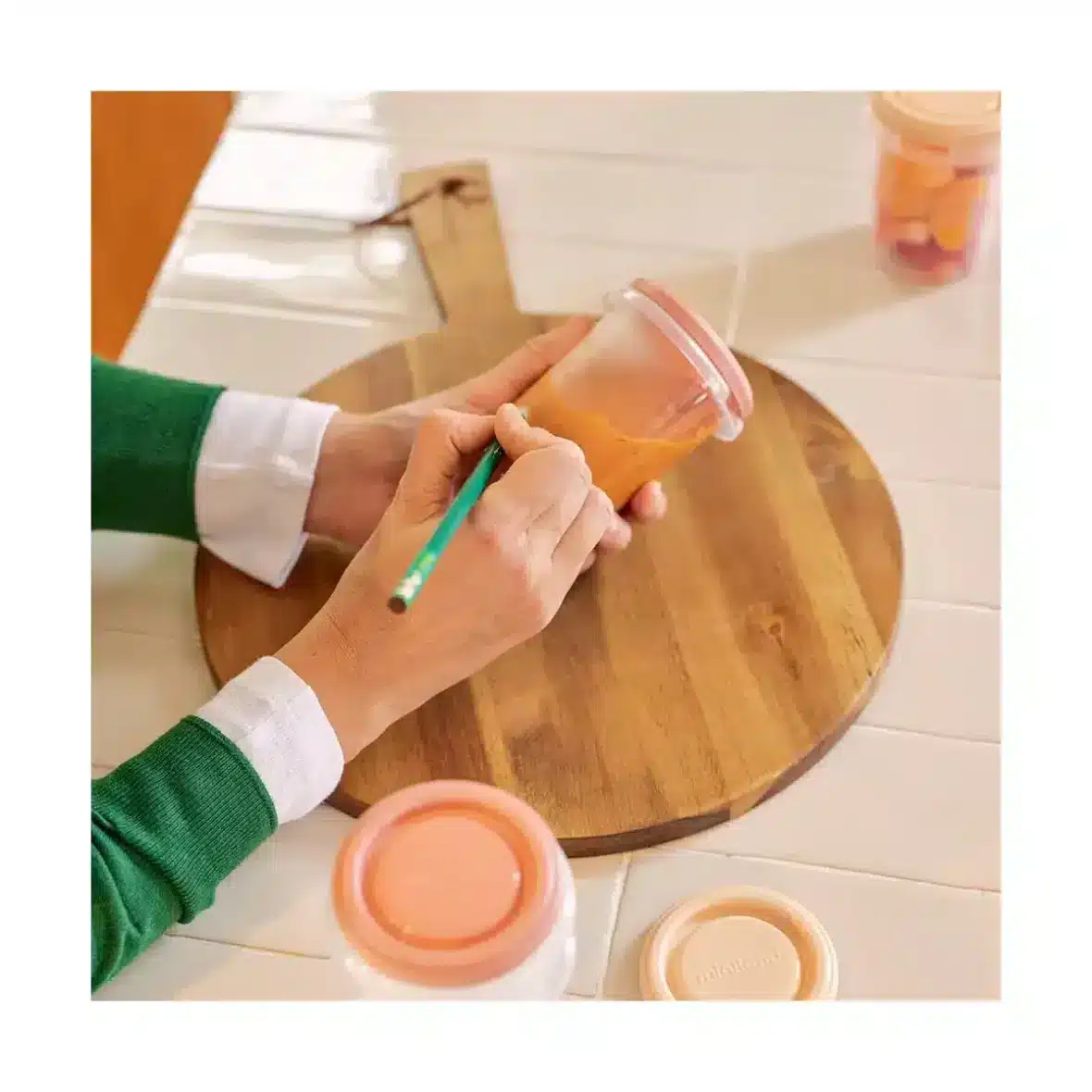 Bebemaman Miniland Set 12 Pots de conservation hermétiques Valencia 1