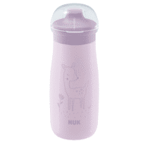 Retrouvez Nuk Mini-Me Sip en acier inoxydable 300ml avec bec verseur Dear 9m+ aux meilleurs prix sur Bebemaman.ma . Livraison à domicile partout au Maroc. Paiement à la livraison.