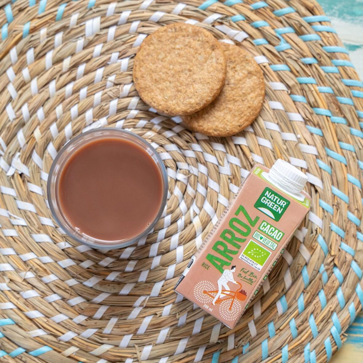 Bebemaman NaturGreen Boisson végétale Riz Cacao 200ml 2