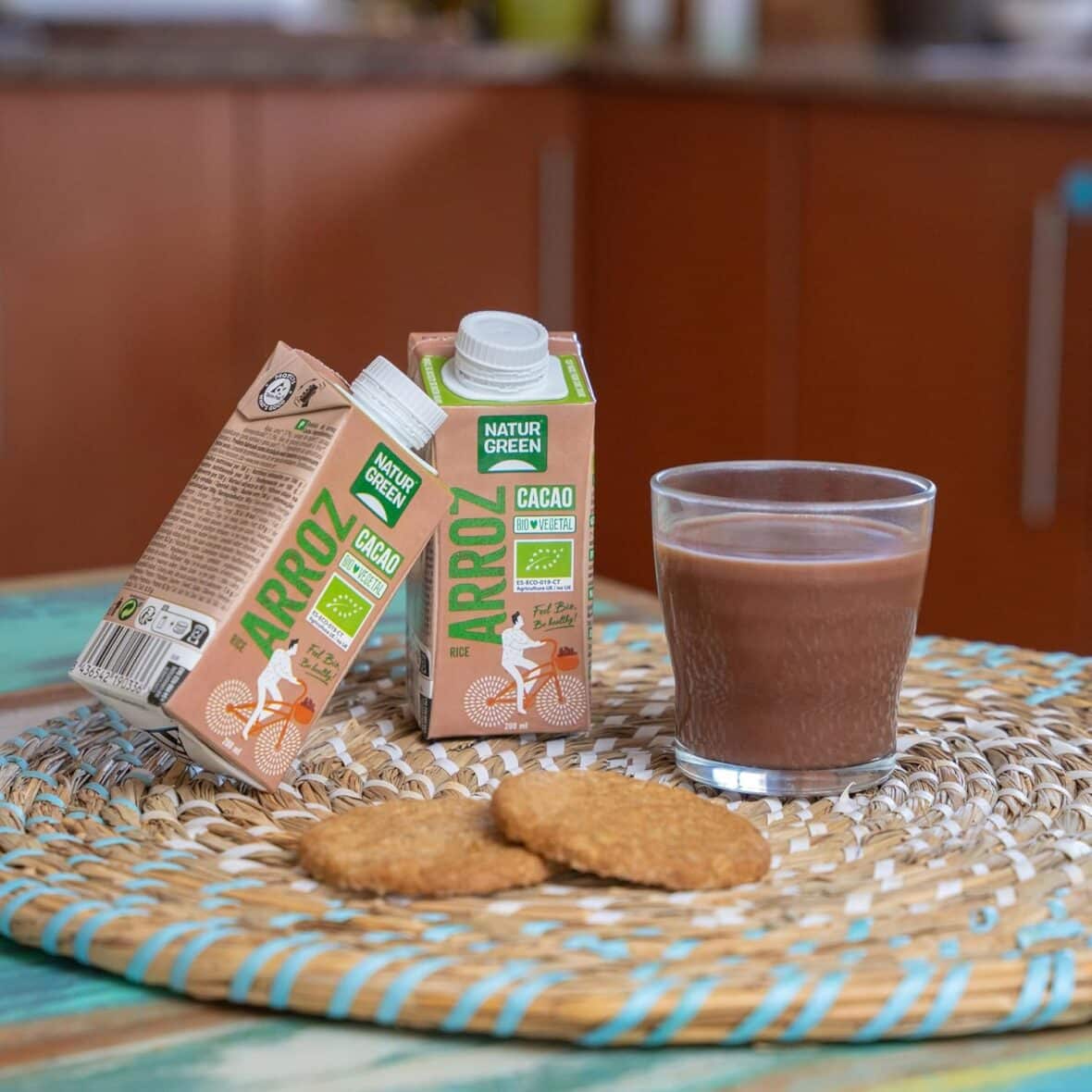 Bebemaman NaturGreen Boisson végétale Riz Cacao 200ml 4