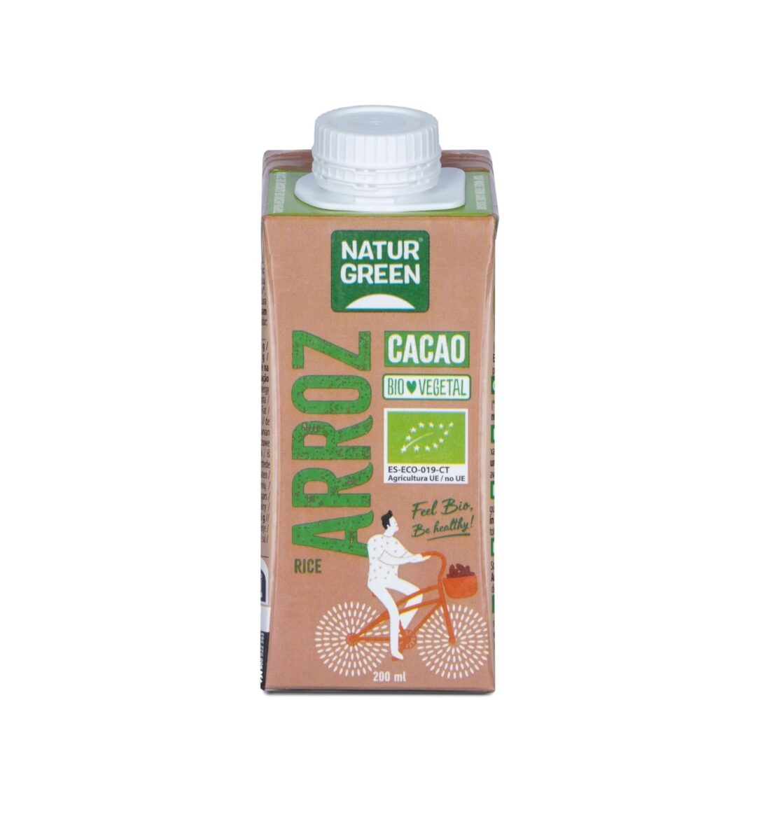 NaturGreen Boisson végétale Riz Cacao 200ml