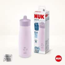 Retrouvez Nuk Mini-Me Flip en acier inoxydable 500ml avec bec verseur 2 en 1 aux meilleurs prix sur Bebemaman.ma . Livraison à domicile partout au Maroc. Paiement à la livraison.