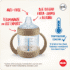 Nuk Tasse d’apprentissage for Nature 150ml avec Temperature Control Dès 6mois Beige prix Maroc | Bebemaman.ma
