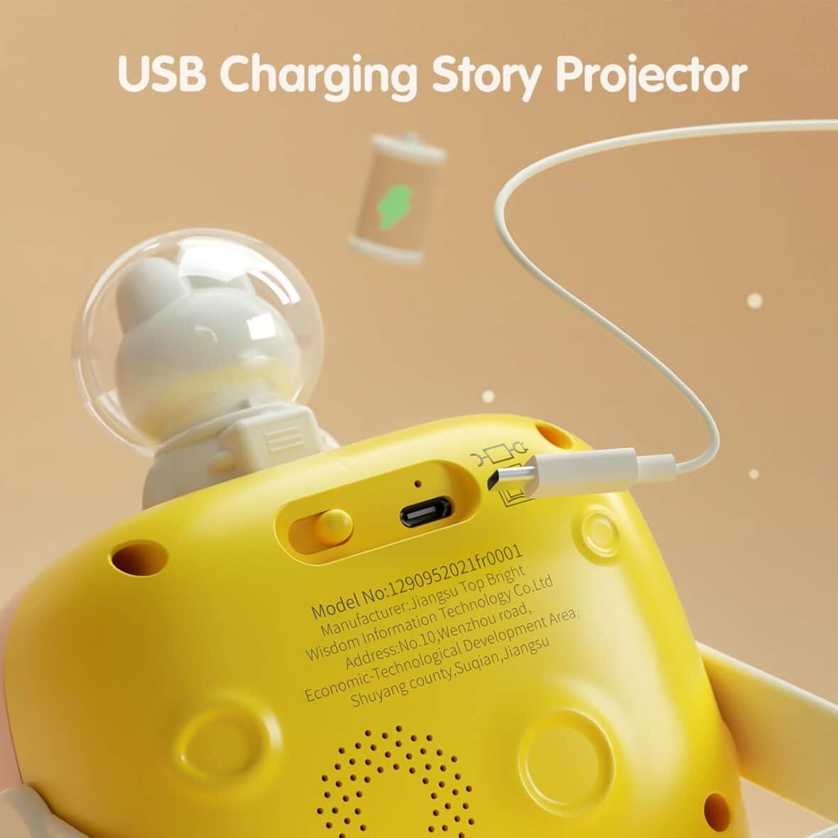 Bebemaman ZzzMoon Conteur des histoires avec Projecteur 1