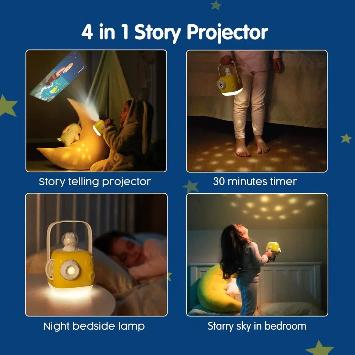 Bebemaman ZzzMoon Conteur des histoires avec Projecteur 2