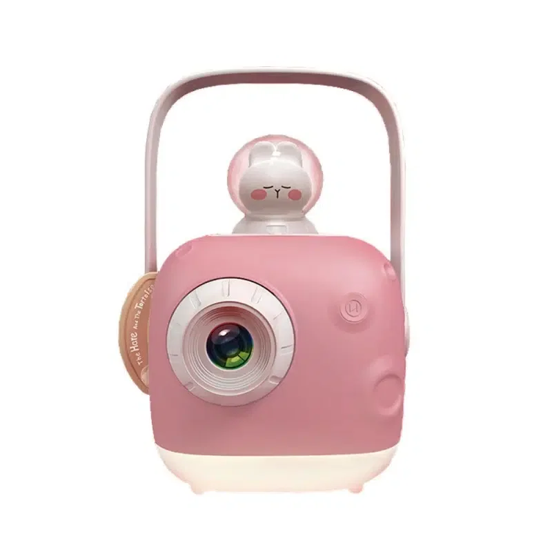 Bebemaman ZzzMoon Conteur des histoires avec Projecteur Rose