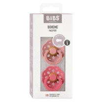 Retrouvez Bibs Lot de 2 Sucettes Boheme Dusty Pink / Coral 0-6 mois aux meilleurs prix sur Bebemaman.ma . Livraison à domicile partout au Maroc. Paiement à la livraison.