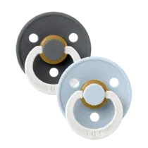 Retrouvez Bibs Lot de 2 Sucettes Glow Iron / Baby Blue aux meilleurs prix sur Bebemaman.ma . Livraison à domicile partout au Maroc.