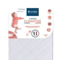Candide Matelas climatisé 60 x 120 x 12 cm