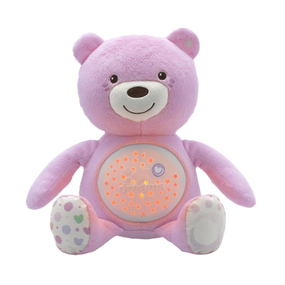 Chicco Ourson projecteur Baby Bear Rose FIRST DREAMS