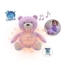 Chicco Ourson projecteur Baby Bear Rose FIRST DREAMS