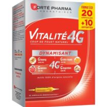 Retrouvez Forté Pharma Vitalité 4G 30 Ampoules aux meilleurs prix sur Bebemaman.ma . Livraison à domicile partout au Maroc. Paiement à la livraison.
