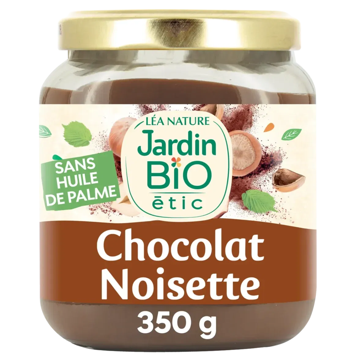 Jardin Bio étic Pâte à tartiner Chocolat Noisette Bio 2