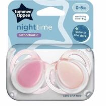 Retrouvez Tommee Tippee Lot de 2 sucettes Nightime orthodontic 0-6m aux meilleurs prix sur Bebemaman.ma . Livraison à domicile partout au Maroc. Paiement à la livraison.