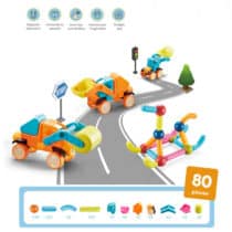 Retrouvez Jeu de construction magnétique Véhicules 80pcs aux meilleurs prix sur Bebemaman.ma . Livraison à domicile partout au Maroc. Paiement à la livraison.
