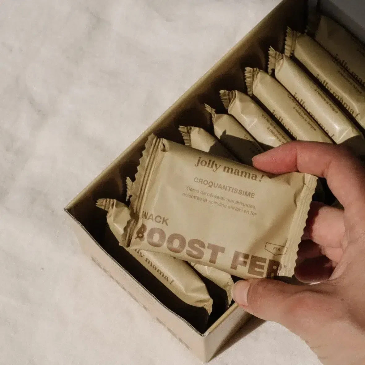 Bebemaman Jolly Mama Croquantissime Snack Boost Fer Bio 5