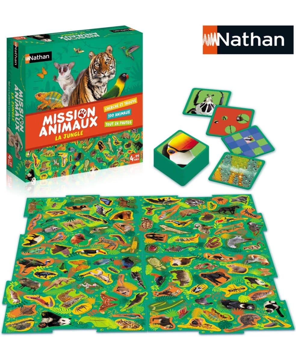Bebemaman Nathan Mission animaux de la jungle – Cherche et Trouve 1