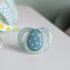 Tommee Tippee Lot de 2 sucettes Nightime orthodontic 6-18m Bleu prix Maroc | Bebemaman.ma