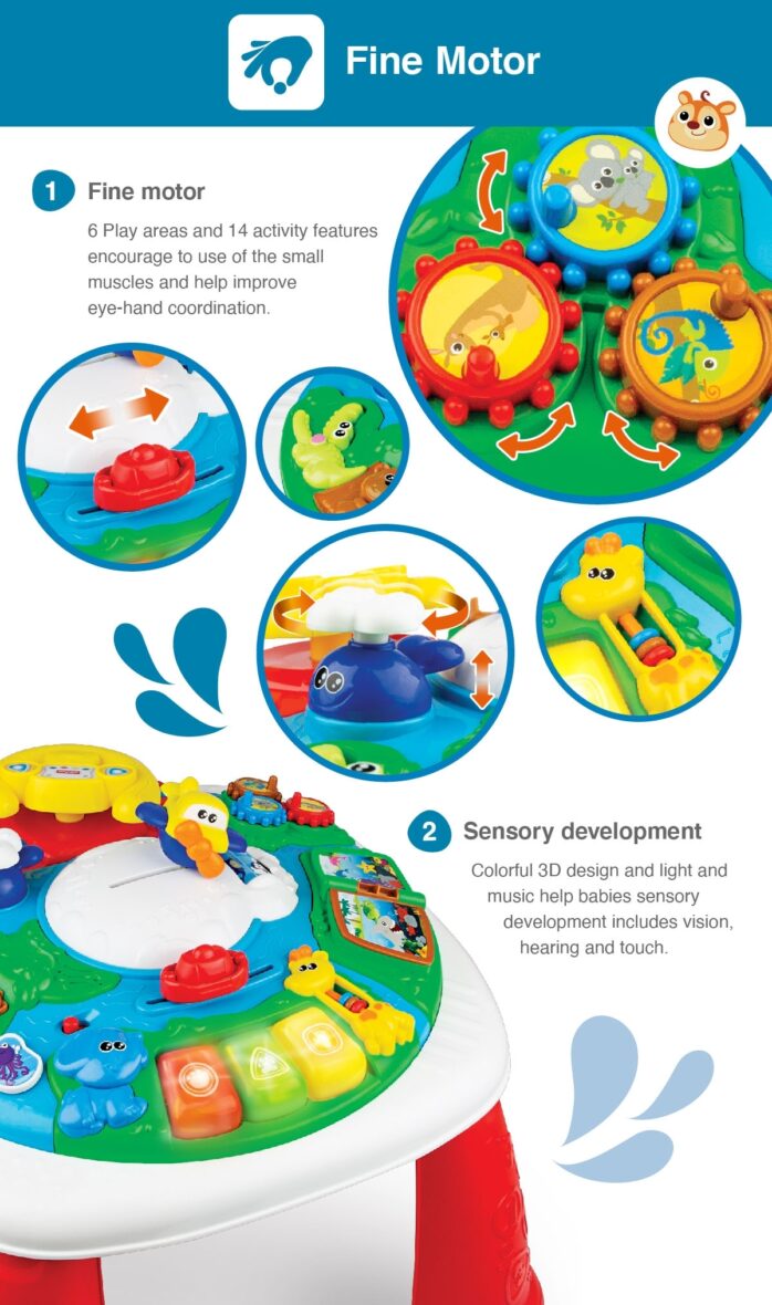 Bebemaman Winfun Table d&rsquo;activités Globetrotter 4