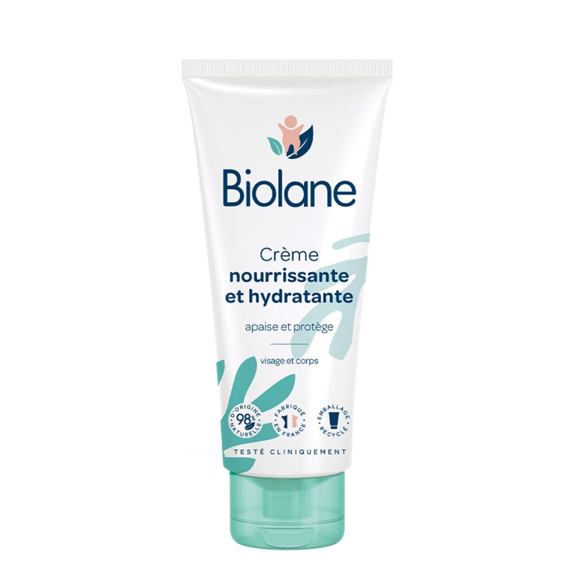 Biolane Crème nourrissante et hydratante visage et corps 100 ml