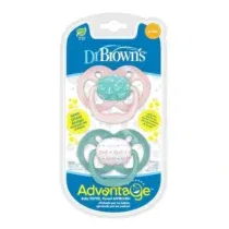 Retrouvez Dr.Brown’s Lot de 2 sucettes Symétriques Advantage Rose/Vert 6-18mois aux meilleurs prix sur Bebemaman.ma . Livraison à domicile partout au Maroc. Paiement à la livraison.