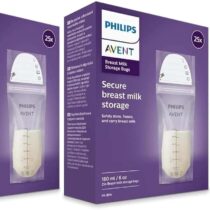 Découvrez les sachets de conservation Philips Avent 180 ml, pré-stérilisés et sans BPA. Fermeture anti-fuite, compatibles réfrigérateur/congélateur. Livraison rapide sur bebemaman.ma !