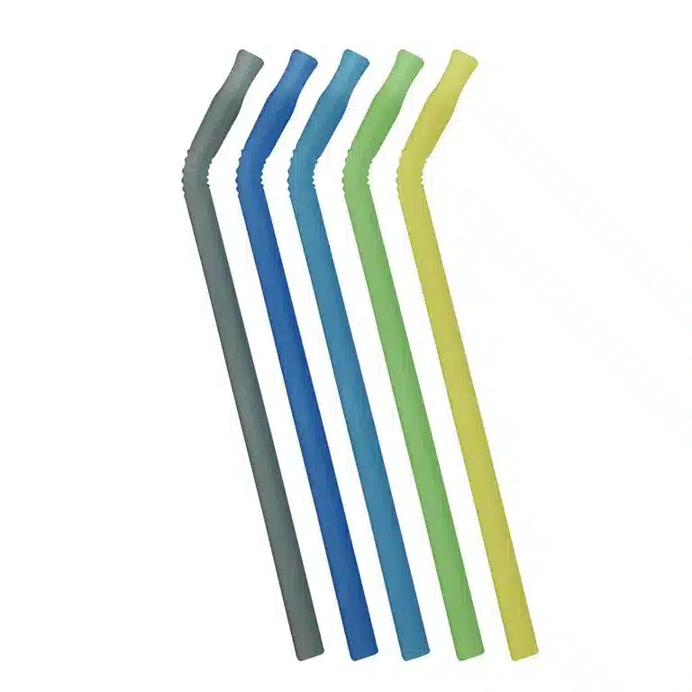 Pailles En Silicone - Safari - Moutarde Multi Mix - Liewood | Little