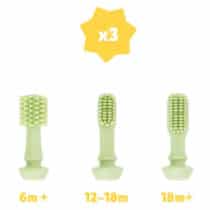 Retrouvez Badabulle Brosse à dents évolutive en silicone 3 en 1 aux meilleurs prix sur Bebemaman.ma . Livraison à domicile partout au Maroc. Paiement à la livraison.