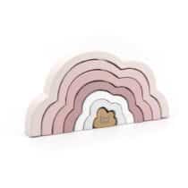 Retrouvez Label Label Arc en ciel puzzle en bois - Rose aux meilleurs prix sur Bebemaman.ma . Livraison à domicile partout au Maroc. Paiement à la livraison.