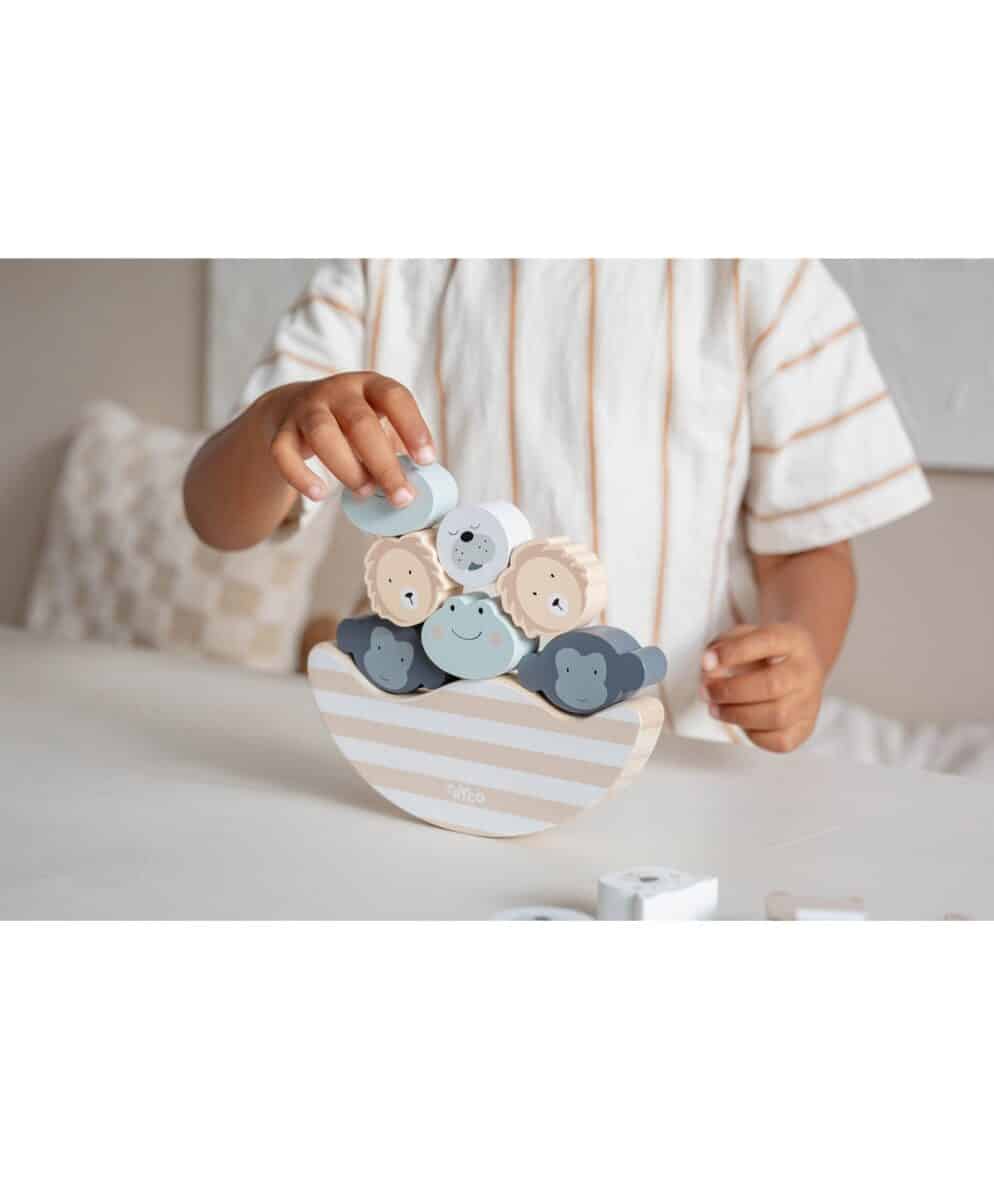 Bebemaman Tryco Jeu d&rsquo;équilibre en bois Jungle 2