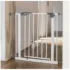 Barrière de sécurité Bébé Safe Blanc 75 à 85 cm, idéale pour protéger votre enfant des zones à risque comme les escaliers ou les pièces dangereuses. Design élégant, installation facile sans perçage et structure robuste en acier pour une sécurité optimale à la maison.