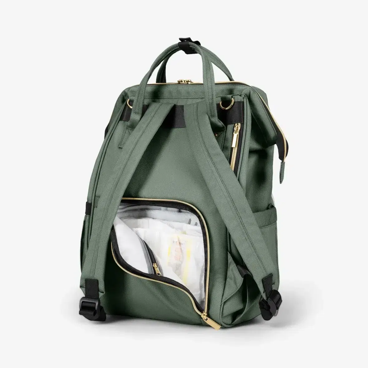 Bebemaman Kikkaboo Mama Bag Siena Vert 3