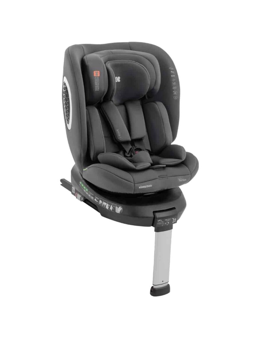 Bebemaman Kikkaboo Siège Auto I-Rove 40-150 cm I-Size Gris