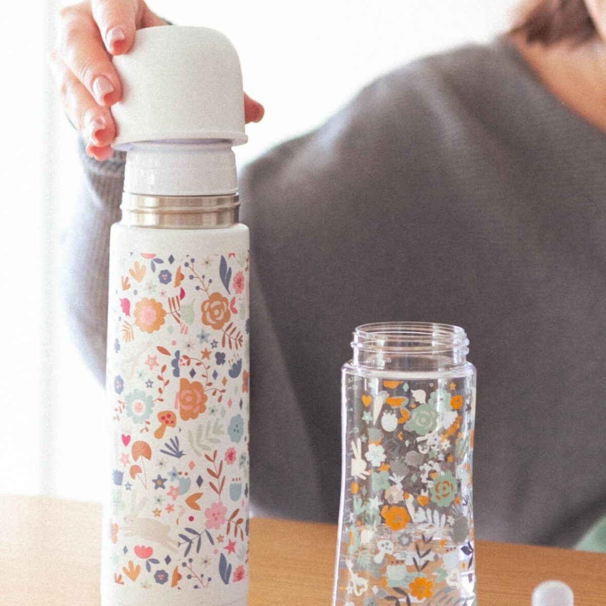 Suavinex Bouteille Isotherme Wond Beige 500 ml – 3 – bebemaman.ma