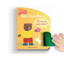 Avec Mini Cache-cache Petit Ours Brun : Où es-tu, petit chat ?, bébé joue à cache-cache avec 6 adorables animaux derrière des volets de feutrine douce. Dès 6 mois.