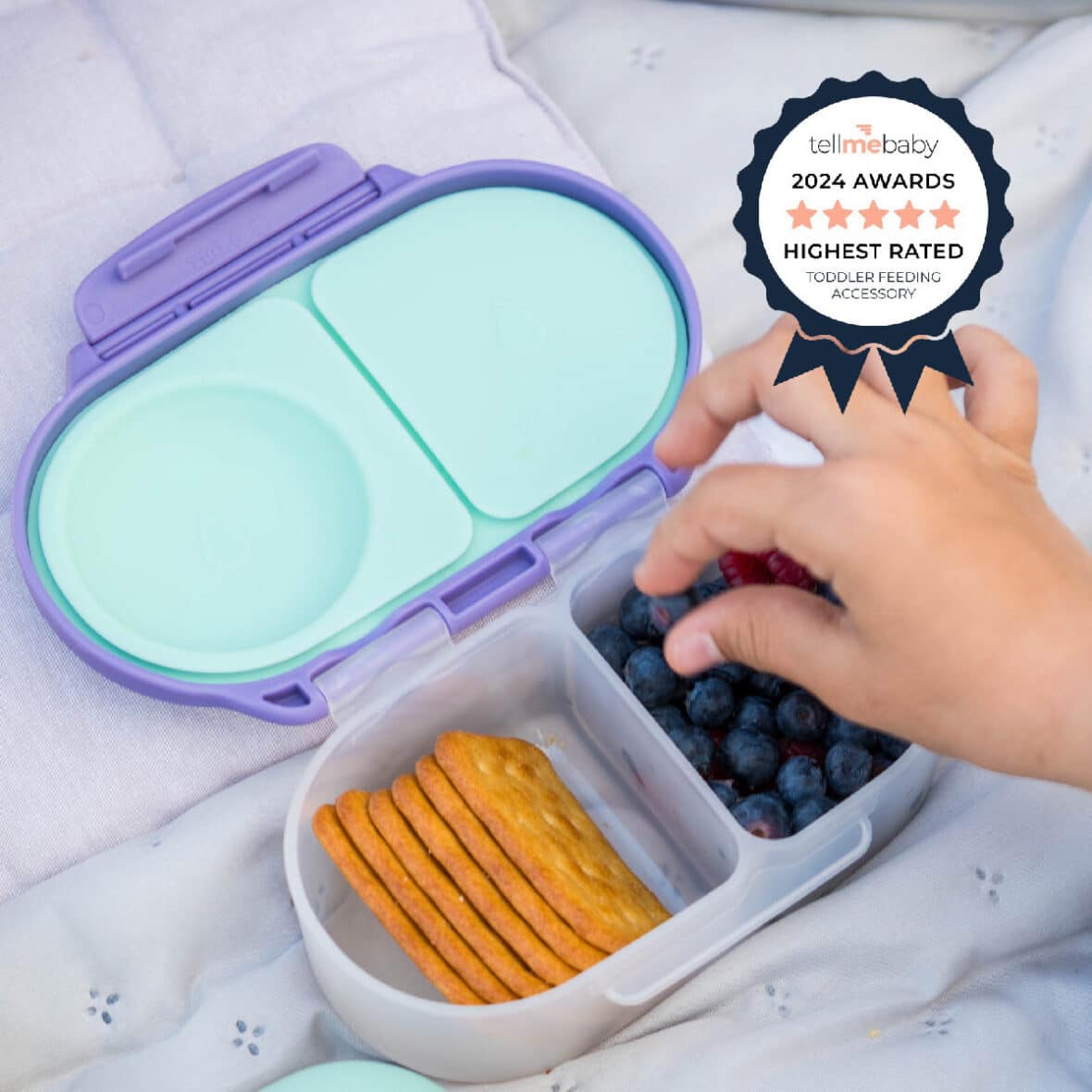 Bebemaman BBox Blue Blaze Snackbox 3