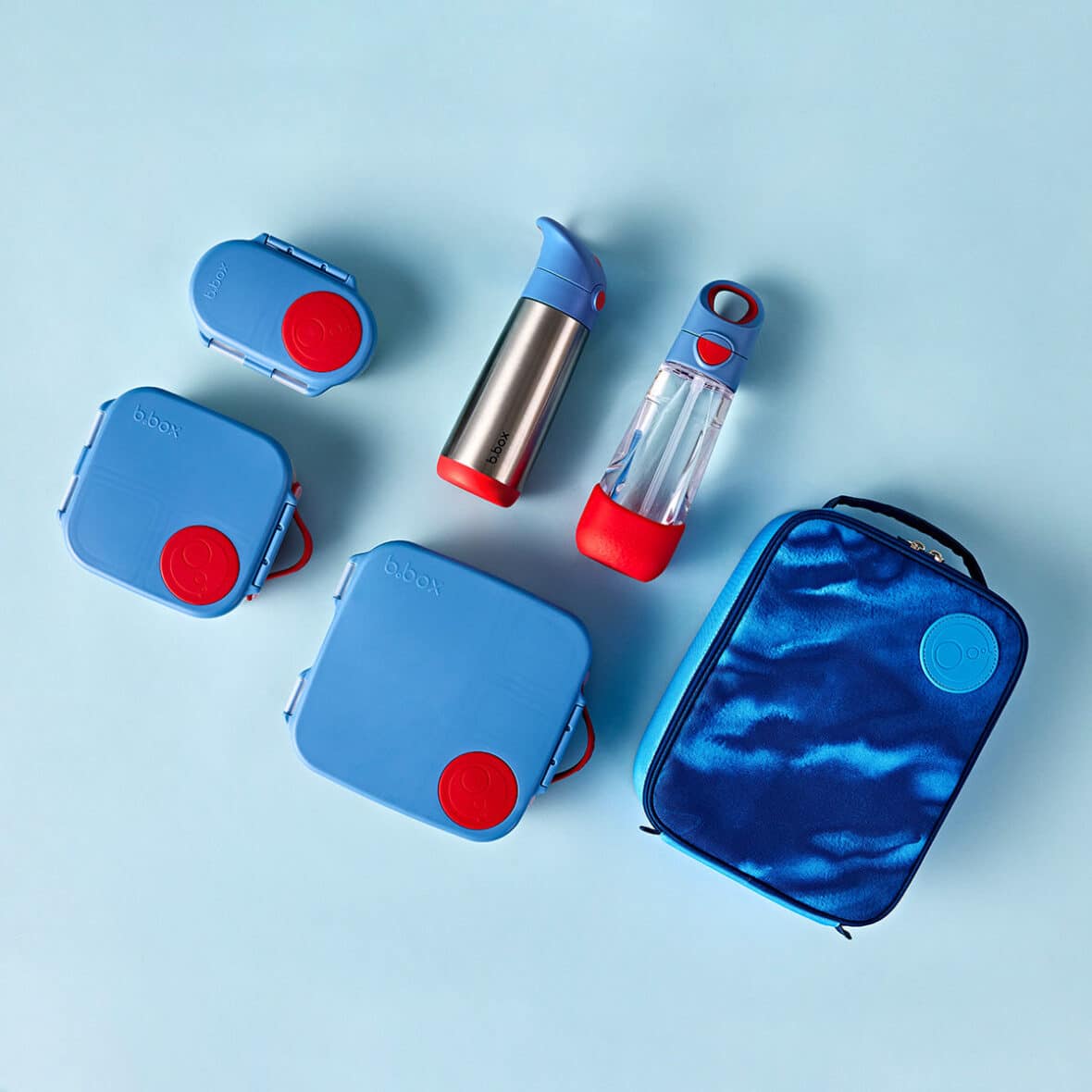Bebemaman BBox Blue Blaze Snackbox 4