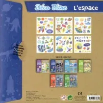 Décorez vos fenêtres avec Déco Vitre - L'Espace 102 stickers vitrostatiques repositionnables sur le thème spatial pour enfants. Disponible sur Bebemaman.ma !
