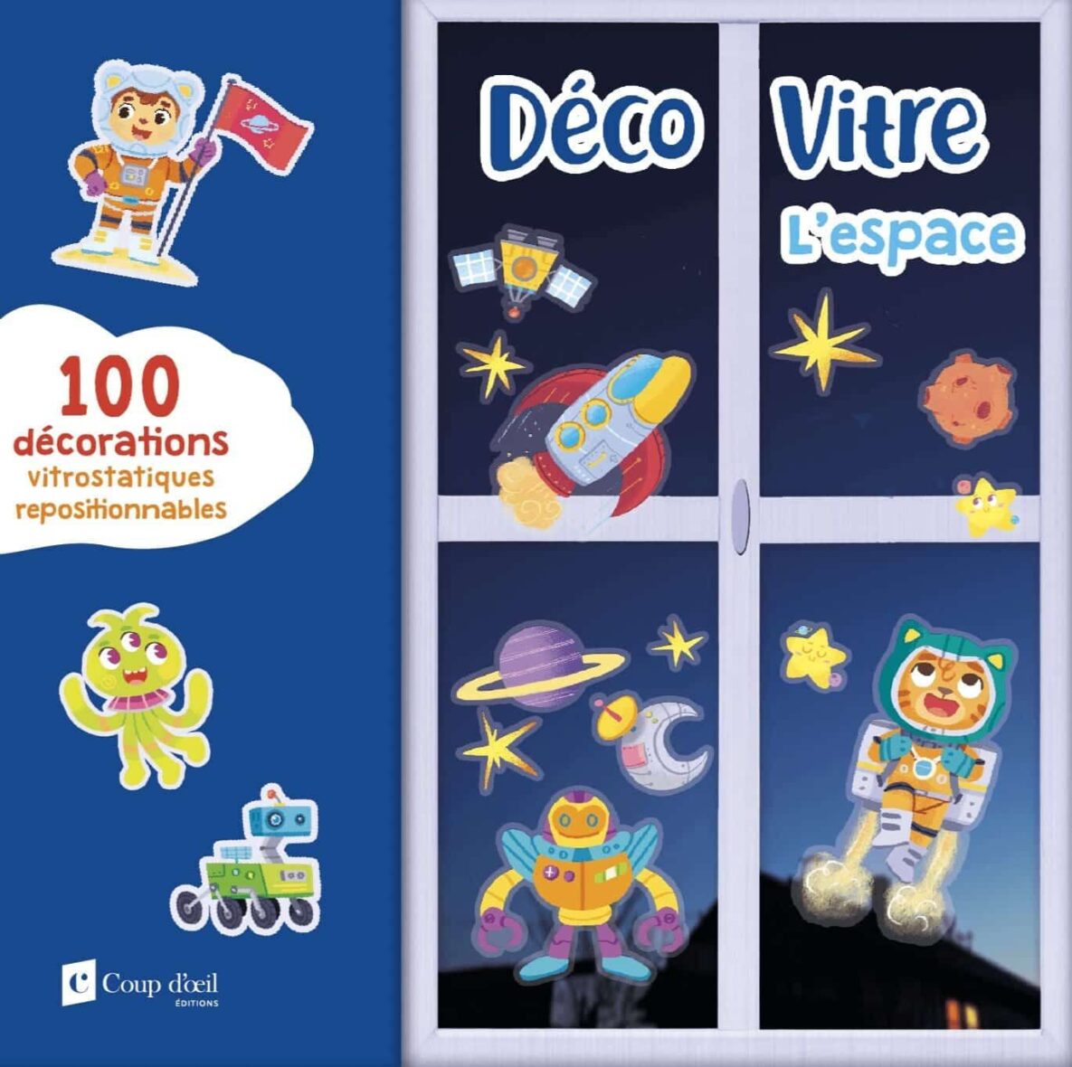 Bebemaman Déco Vitre – L&rsquo;Espace 102 stickers