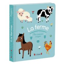 Avec La Ferme – Mon Premier Imagier offrez à votre bébé une première découverte des animaux et du vocabulaire à travers un livre coloré, solide et tendre.