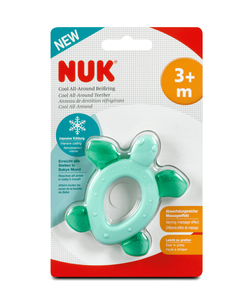 Nuk Anneau de dentition Cool All-Around Tortue Vert