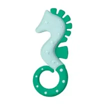 Nuk Anneau de Dentition Hippocampe Vert pour un soulagement immédiat. Sans BPA, facile à tenir, design ludique pour apaiser les premières dents.
