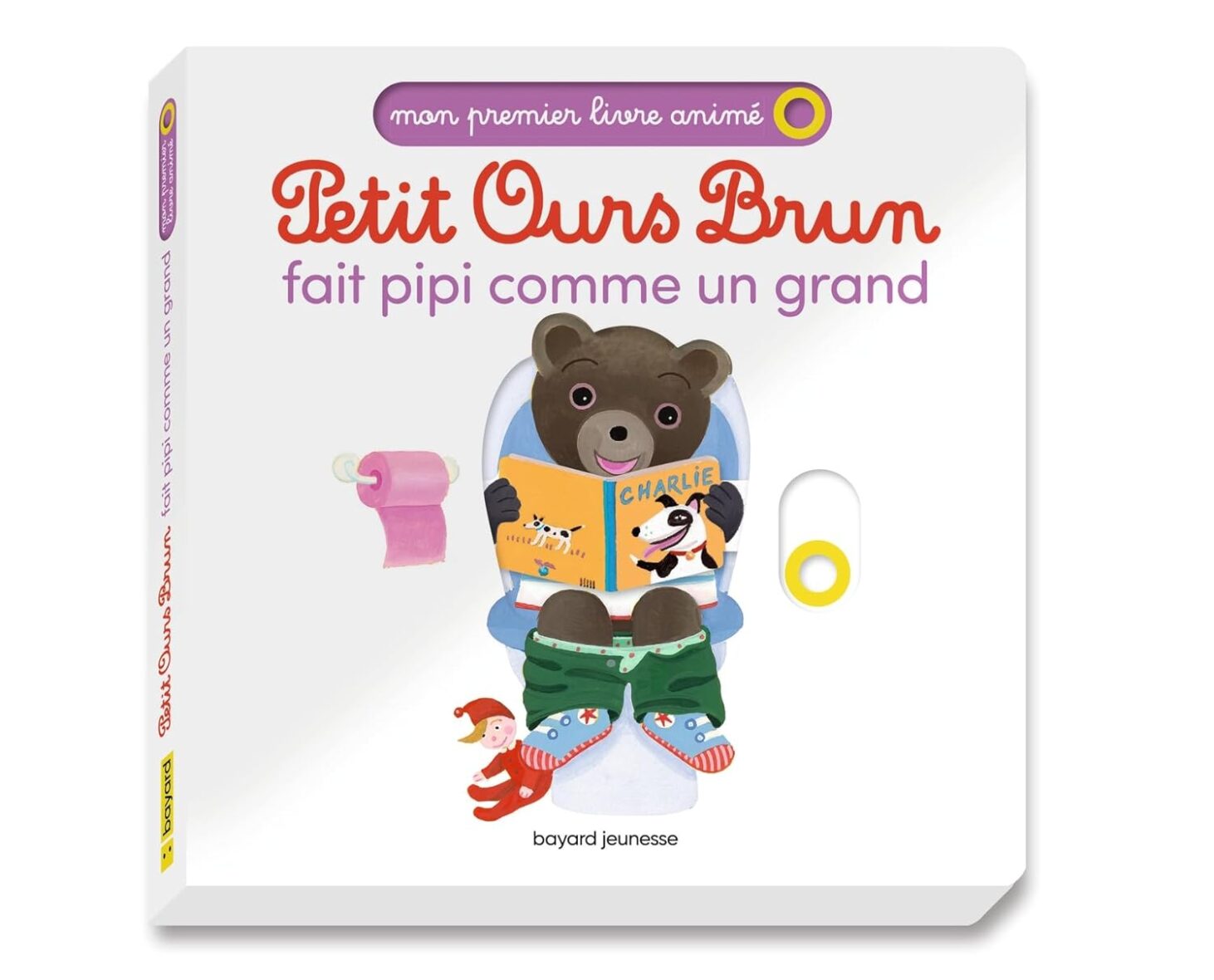 Petit Ours Brun fait pipi comme un grand – Mon premier livre animé