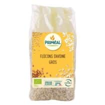 Découvrez Primeal Flocons d’Avoine Gros 500g, riches en fibres et protéines, parfaits pour des petits-déjeuners bio, sains et rassasiants. À commander sur bebemaman.ma !