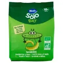 Offrez à votre bébé un en-cas délicieux avec Hero Solo Snack Petit Pois et Maïs Bio Bébé ! Parfait pour le grignotage autonome dès 10 mois. 🥦
