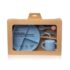 Yummy Coffret Repas Complet Silicone dès 6mois - Bleu Ciel prix Maroc | Bebemaman.ma